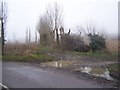 Footpath on bend in Common Road, Lee Green