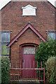 Primitive Methodist Chapel, Bickershaw, date plate