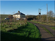 TL5854 : House at Wadlow Farm by Hugh Venables