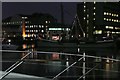 St. Katharine Docks at night