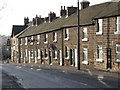 SK3548 : Belper - terrace on Chesterfield Road by Dave Bevis