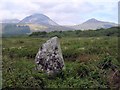 NR5471 : Western Standing Stone at Knockrome by Andrew Curtis