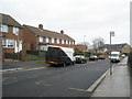 Bus stops in Hillsley Road