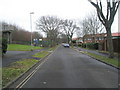 Looking eastwards along Falmouth Road