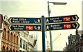 Pedestrian sign, Belfast