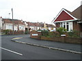 Looking across the junction of Masefield Avenue and Coleridge Road towards ASWE