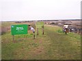 Entrance to RSPB Cliffe Pools Nature Reserve