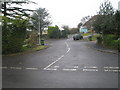 Looking from Danes Road into Tudor Close