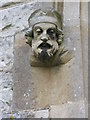 Carved head, Down Hatherley Church