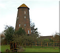SP4671 : Converted windmill, Thurlaston by Andy F