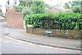 Road sign, Chelston