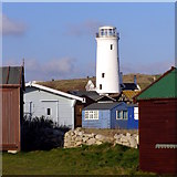 SY6868 : Old Lower Lighthouse, Portland Bill by Jim Champion