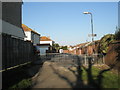 Barriers between Bransbury Park and Kingsley Road