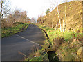 Road to Crompton Fold viewpoint