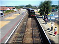 Special Train arriving at Stratford-Upon-Avon Railway station