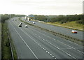 2008 : The M6 looking south near Stafford