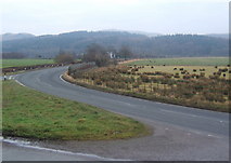SD2286 : A595 at Wreaks Causeway by Andrew Hill