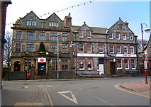 SD1780 : Millom post office and banks by Andrew Hill