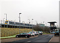 Warwick Parkway station with train