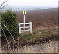 Pipeline marker on Edderthorpe Lane