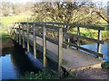 Footbridge over River Len