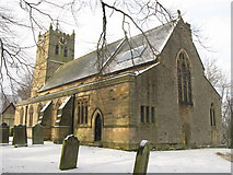 NY8355 : St. Cuthbert's Church, Allendale by Mike Quinn