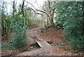 High Weald Way crosses a small stream