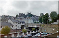 Conwy station and walls