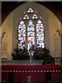 Stained glass window, St Andrew