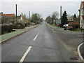 View along Silver Street into Minety