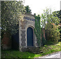 Impressive garden gate, Bramfield