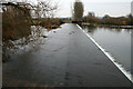 Weir on the Derwent near Alvaston