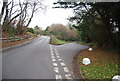 The junction of Brightling Rd & Bishops Lane