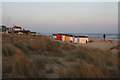 Beach huts at Southwold