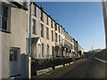 Segontium Terrace basking in winter sunshine