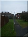 Steps on footpath from Chichester Rise