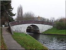 TQ0584 : Grand Union Canal bridge 184 by Uxbridge Lock by David Hawgood