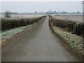 Looking NW along Minety Lane