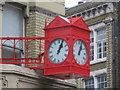 Red clock