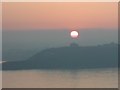 Sunset over St Mawes castle