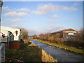 The Birmingham Main Line canal, frozen