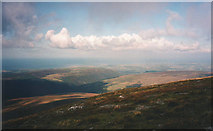 SC3988 : Northern side of the Snaefell summit by Trevor Rickard