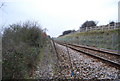 SX9983 : East Devon Way along the railway line by N Chadwick