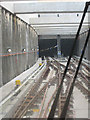 DLR Thames tunnel at Woolwich - southern portal