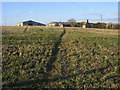 Footpath nearing Peggs Farm