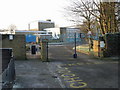 Entrance to Eastry Cof E primary school