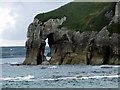 C8940 : Sea arch near Portrush by Kay Williams