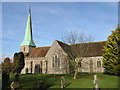 The church of St John the Baptist, Barham