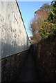 Inland coastal path in North Teignmouth