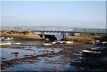SX9780 : Entrance to Cockwood Harbour at low tide by N Chadwick